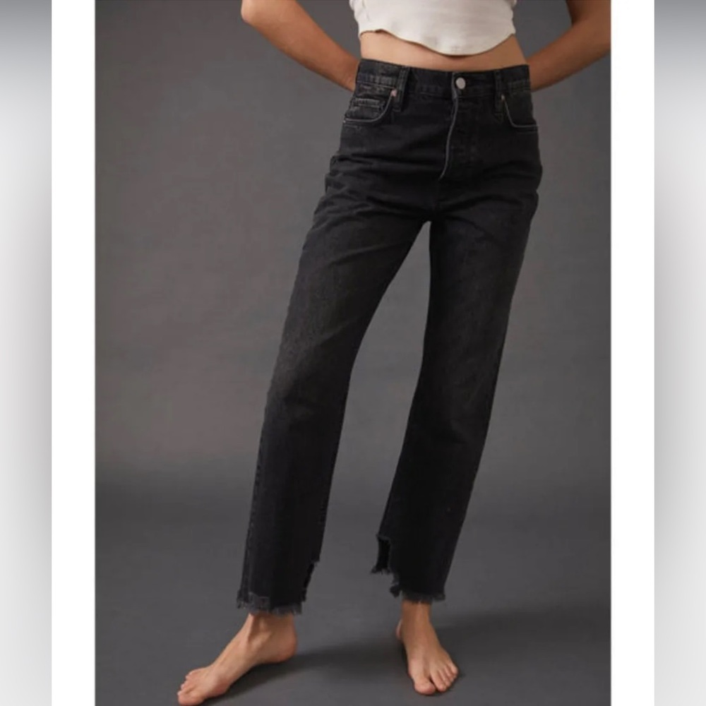 NWT! We the Free by Free People Tapered Baggy Boyfriend fit jeans in Onyx